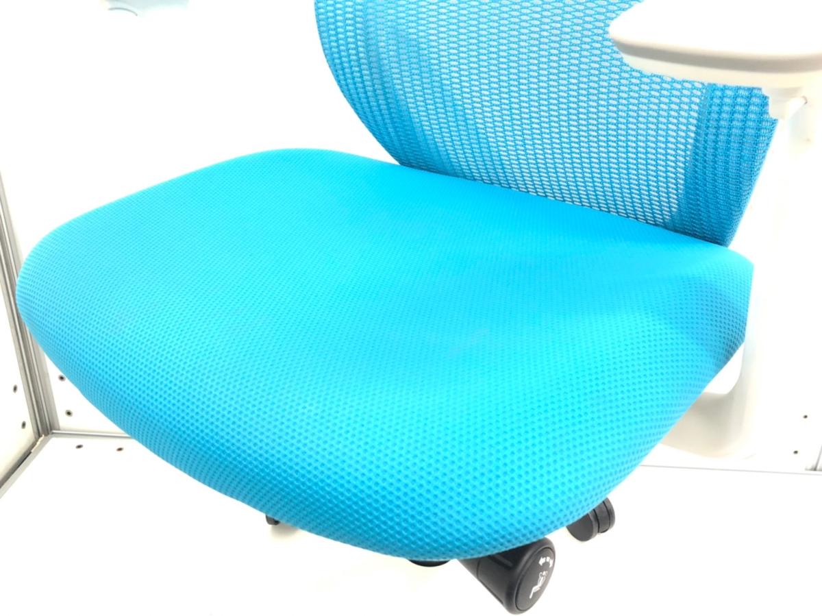 中古】シルフィーメッシュ オカムラ/okamura 肘付ハイバックチェア