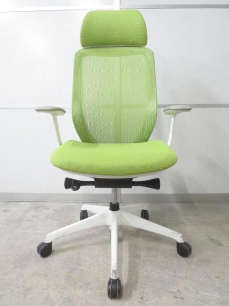 中古】シルフィーメッシュ C64AXW-FMP5 オカムラ/okamura 肘付