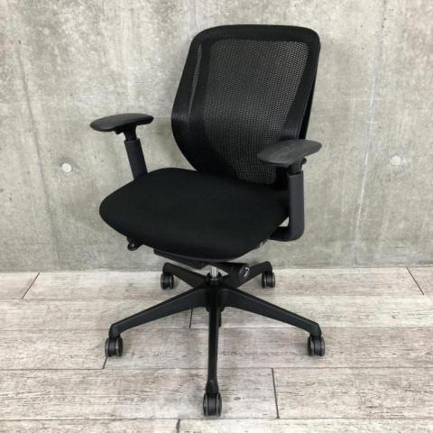 【中古】シルフィーメッシュ C631XR FMP1 オカムラ（okamura） 肘付ローバックチェア