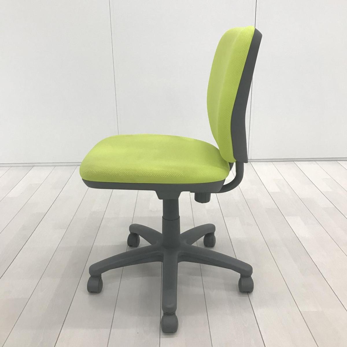 中古】ヴィラージュチェア 8VC11A FVG4 オカムラ/okamura 肘無ロー