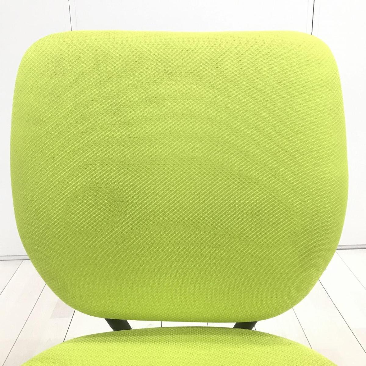 中古】ヴィラージュチェア 8VC11A FVG4 オカムラ/okamura 肘無ロー