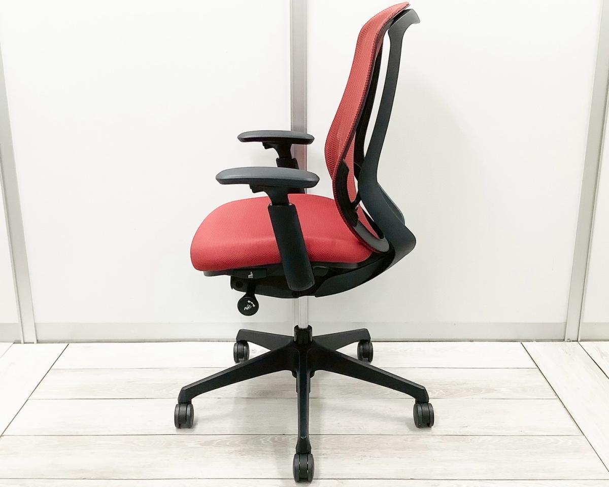 中古】シルフィーメッシュ C635XR-FMP9 オカムラ/okamura 肘付