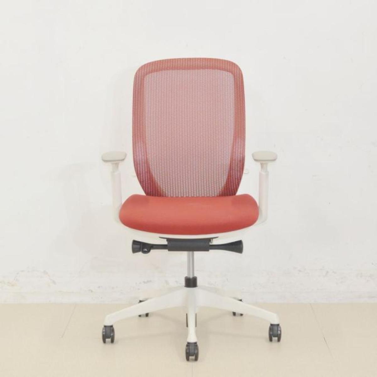 中古】シルフィーメッシュ オカムラ/okamura 肘付ハイバックチェア