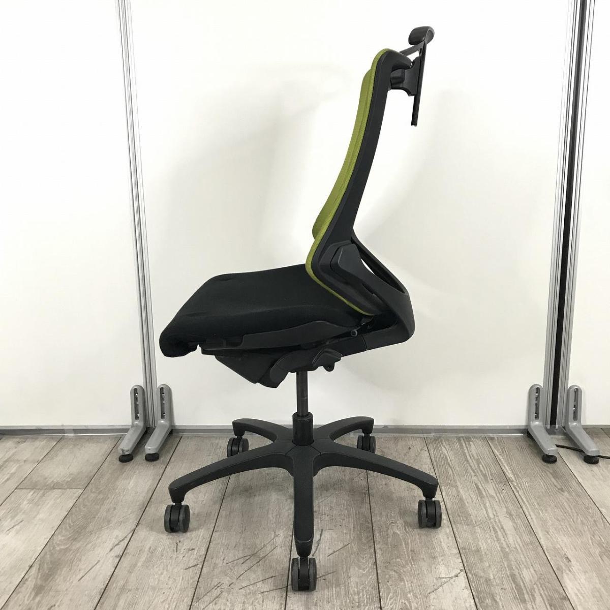 中古】エフメッシュ イトーキ/ITOKI 肘無ハイバックチェア 576447