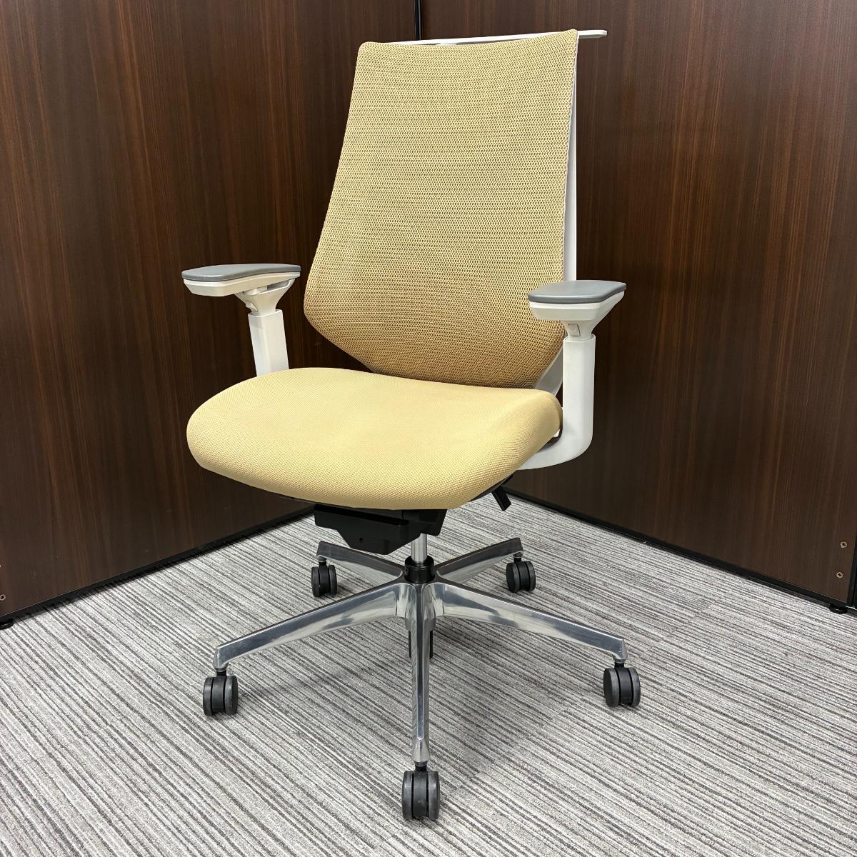 中古】デュオラ メッシュ コクヨ/KOKUYO 肘付ハイバックチェア 576449