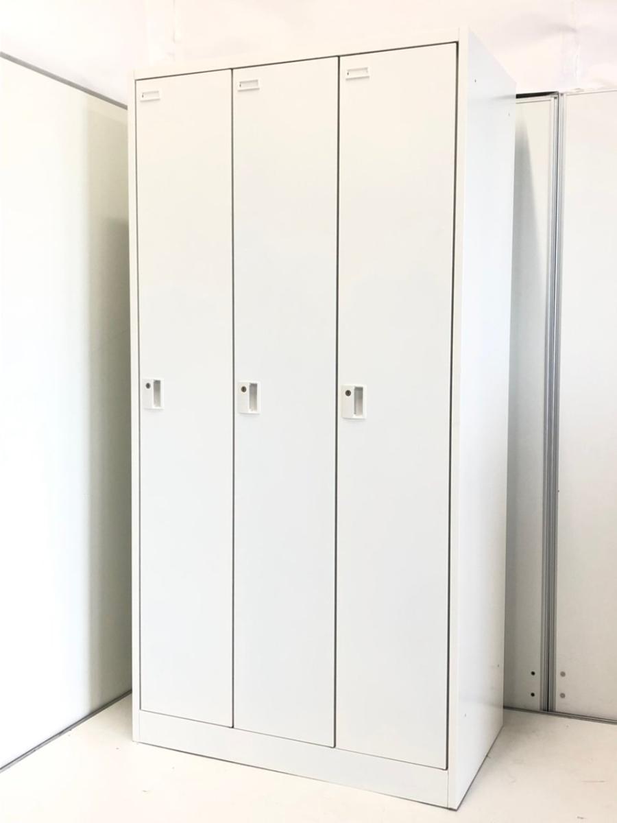 中古】FZタイプ 4573FZ-ZA75 オカムラ/okamura 3人用更衣ロッカー