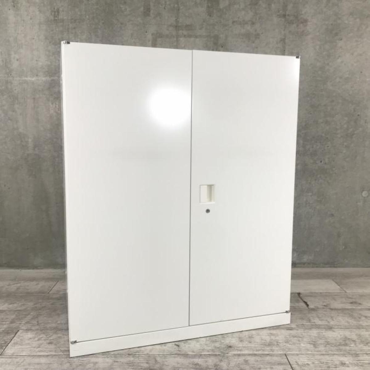 中古】3S 書庫 オカムラ/okamura ローキャビネット／両開き 576474