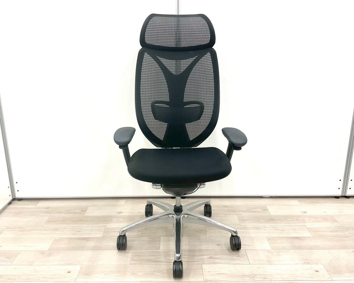 中古】サブリナ オカムラ/okamura 肘付ハイバックチェア 576494 - 中古