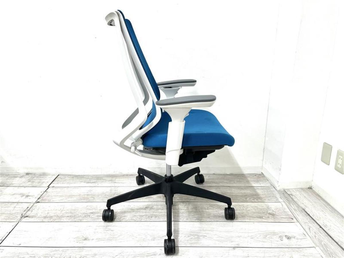 中古】デュオラ メッシュ コクヨ/KOKUYO 肘付ハイバックチェア 576511