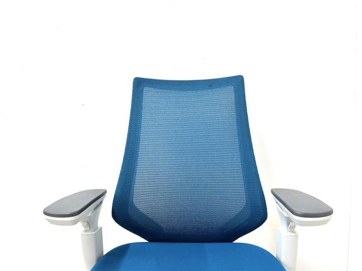 中古】デュオラ メッシュ コクヨ/KOKUYO 肘付ハイバックチェア 576511