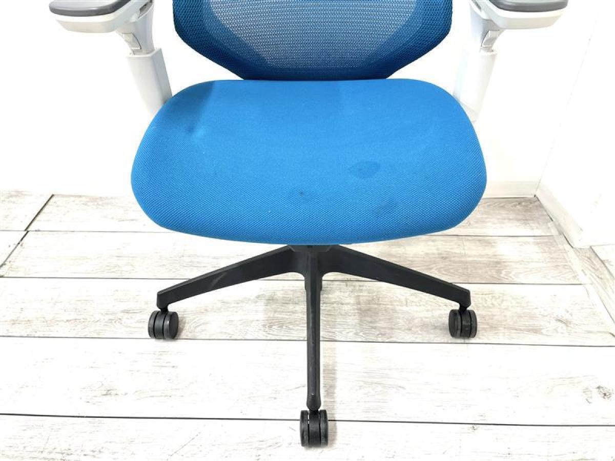 中古】デュオラ メッシュ コクヨ/KOKUYO 肘付ハイバックチェア 576511