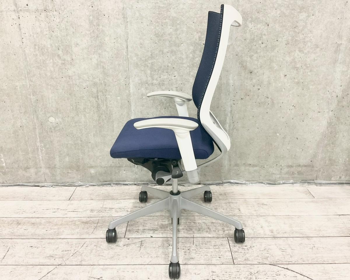 中古】バロンチェア オカムラ/okamura 肘付ハイバックチェア 576512