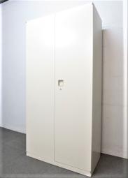 使いやすいサイズが人気！/オススメ(おすすめ) /人気商品【弊社使用欄：---】■オカムラ製　両開き書庫　■レクトラインシリーズ　ライトスモーク