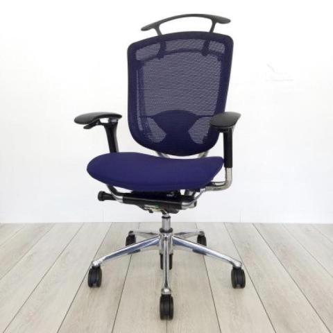 【中古】コンテッサチェア CM32AB-FBF4 オカムラ（okamura） 肘付ハイバックチェア