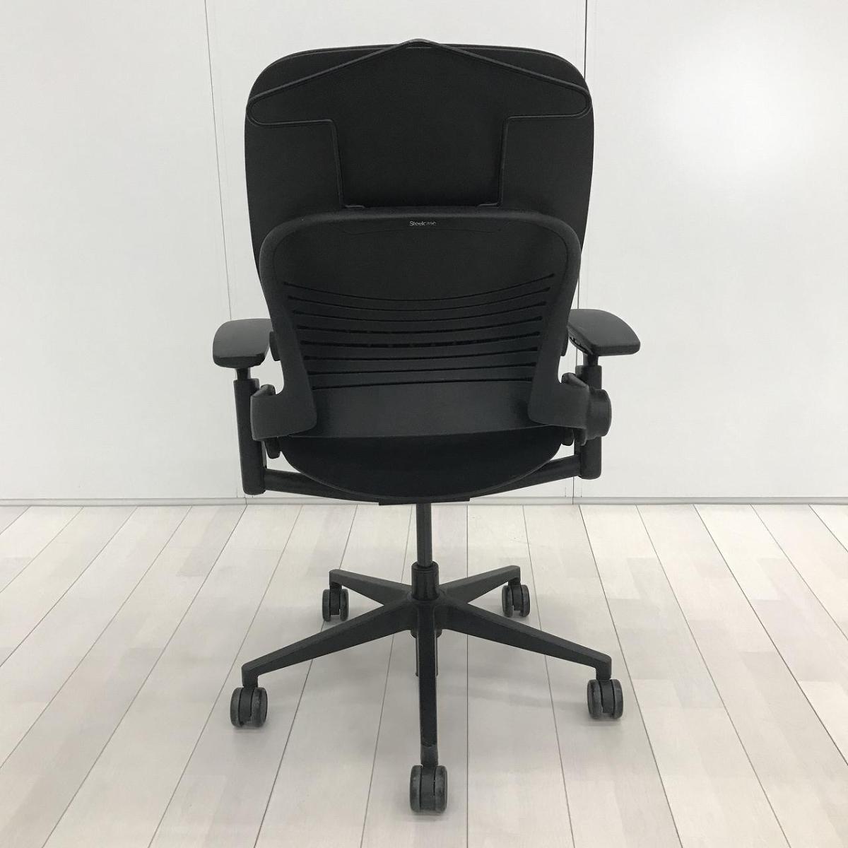 中古】リープV2 Steelcase/スチールケース 肘付ハイバックチェア
