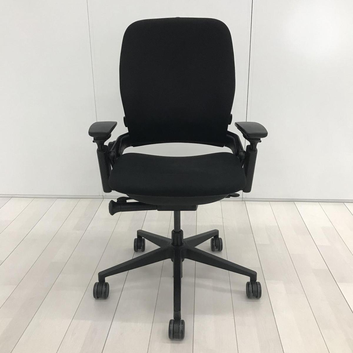 中古】リープV2 Steelcase/スチールケース 肘付ハイバックチェア
