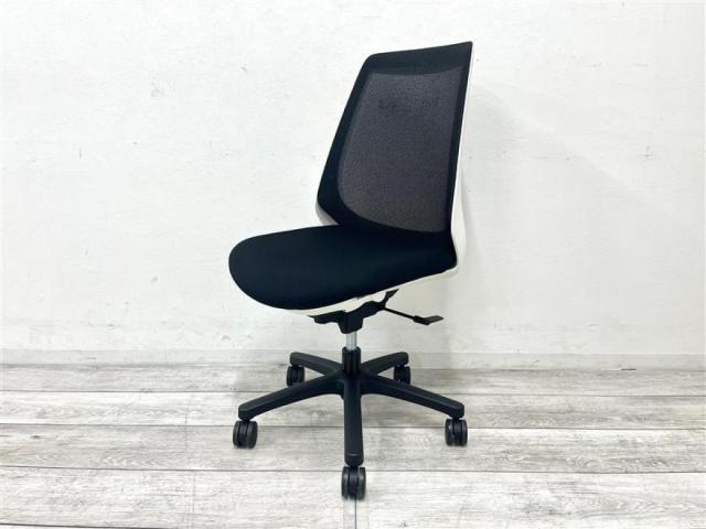 【中古】ノナ KZ-330JB-W9T1 イトーキ（ITOKI） 肘無ハイバックチェア