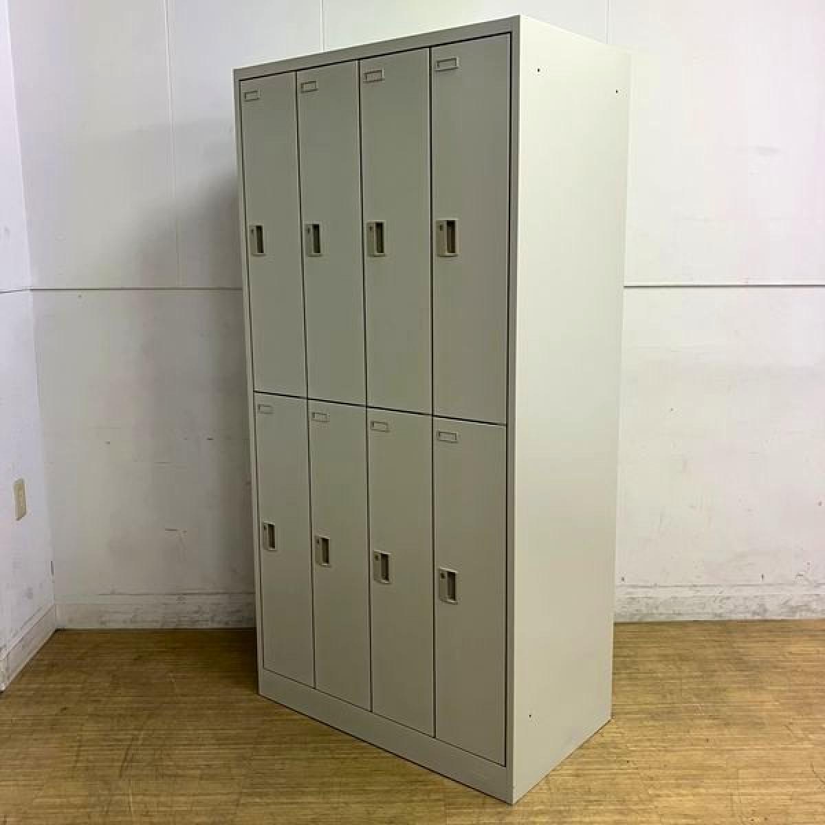 中古】FZタイプ 4578FZ Z13 オカムラ/okamura 8人用更衣ロッカー 