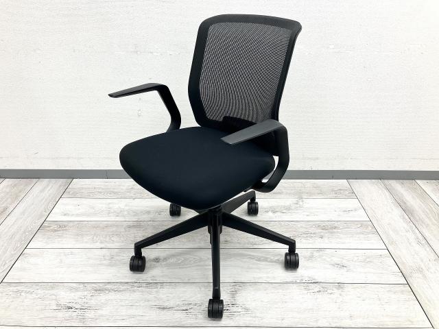 【中古】カリッサ2 AC050044 ウチダ（UCHIDA) 肘付ローバックチェア