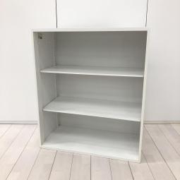【見える化とコスパにフォーカスしたオープン書庫！】■コクヨ（KOKUYO）製　エディア（EDIA）シリーズ　オープン書庫　ローキャビネット　■ベース・天板無し　■ホワイト