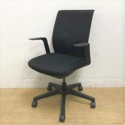 【人気のブラックカラー】■オカムラ製　■オムネス　■ブラック【在庫入替えセール！】【AD】