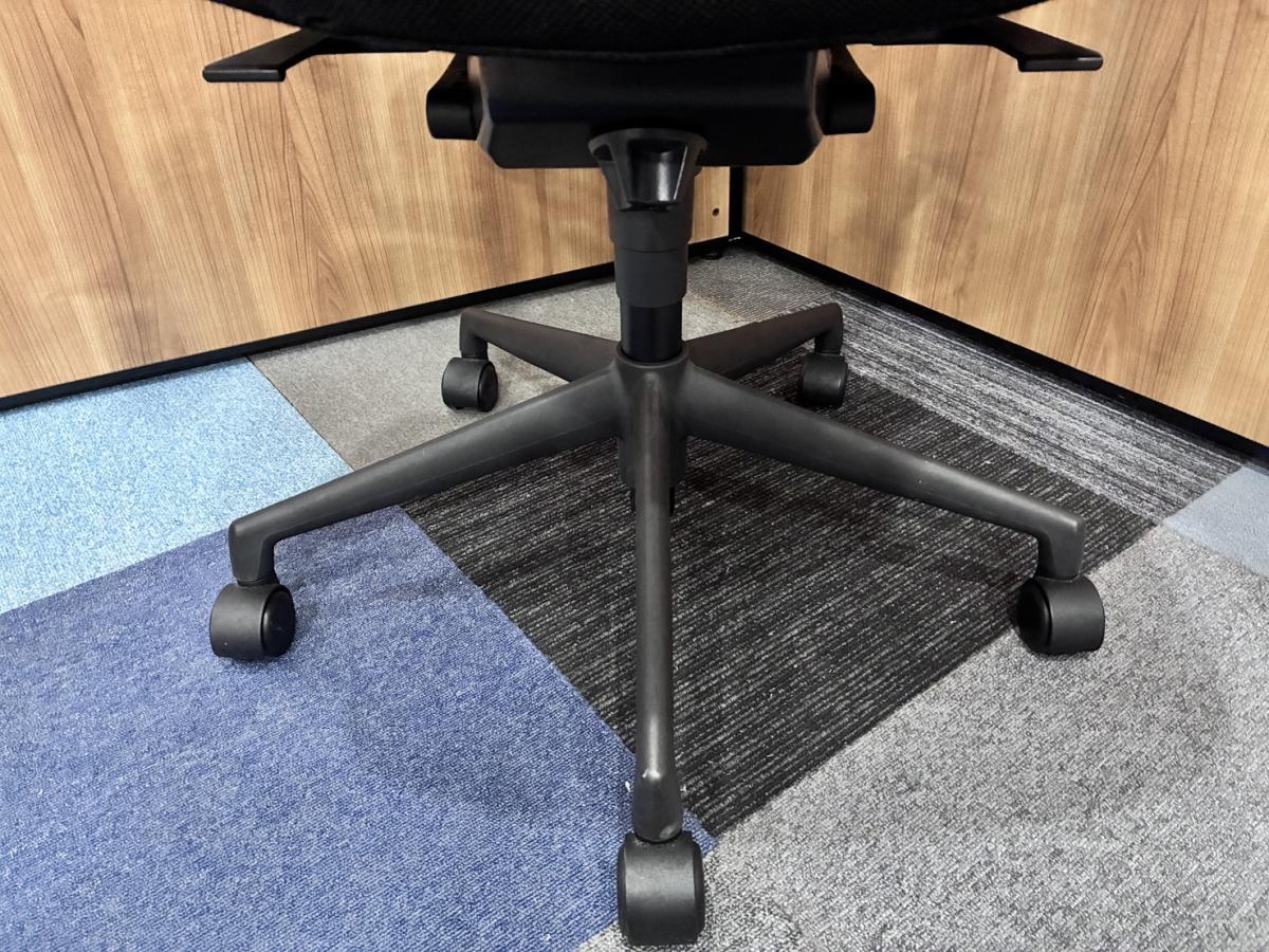中古】アクトディアチェア AA-10W ウチダ/UCHIDA 肘付ハイバックチェア