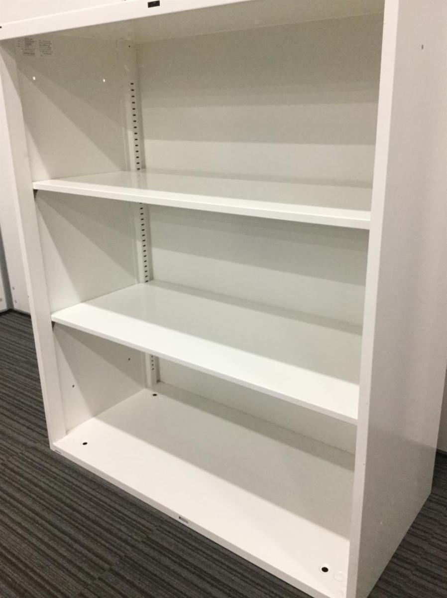 中古】レクトライン オカムラ/okamura ローキャビネット／オープン