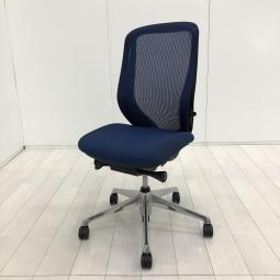 【3/3(火)入荷予定商品！】【前傾チルト機能付き】【オカムラ製品で最も人気を集める高機能メッシュチェア！】■オカムラ(okamura)製　シルフィー(Sylphy)チェア　肘無ハイバック　背面メッシュ　■ミディアムブルー×ブラックシェル