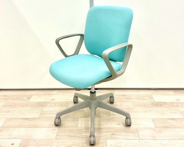 【中古】CG-Rチェア  オカムラ（okamura） 肘付ローバックチェア