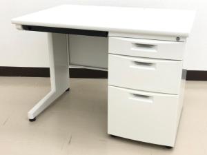 【W1100ホワイト】イトーキ/CZ/片袖机/ホワイト【倉庫在庫品】【TH】