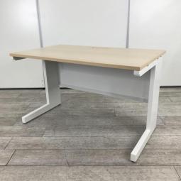 【国産人気平デスク！大人気ウチダ製のスカエナシリーズ平机(W1200×D700)が入荷！】■ウチダ(UCHIDA)製　スカエナシリーズ　平机　(W1200×D700)　■木目ナチュラル オフィスバスターズ　水戸サテライト　水戸市、日立市、ひたちなか市、鹿嶋市、神栖市、牛久市、古河市、結城市、東海村、つくば市