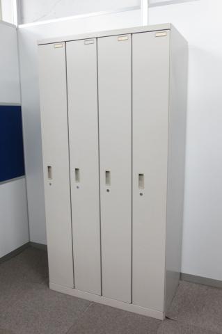 【中古】ハニライン HDH-0941SS イトーキ（ITOKI） 4人用更衣ロッカー