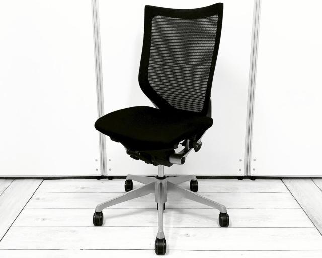【中古】バロンチェア CP35DR FDF1 オカムラ（okamura） 肘無ハイバックチェア