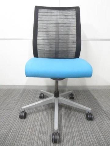 【中古】シンクチェア（旧モデル） THK-33001 Steelcase（スチールケース） 肘無ハイバックチェア