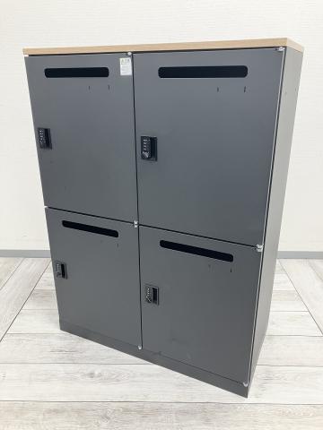 【中古】シンラインロッカー SOHCN1153HSF2X2T1 イトーキ（ITOKI） 4人用パーソナルロッカー