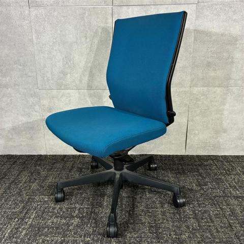 【中古】エスクード  オカムラ（okamura） 肘無ハイバックチェア