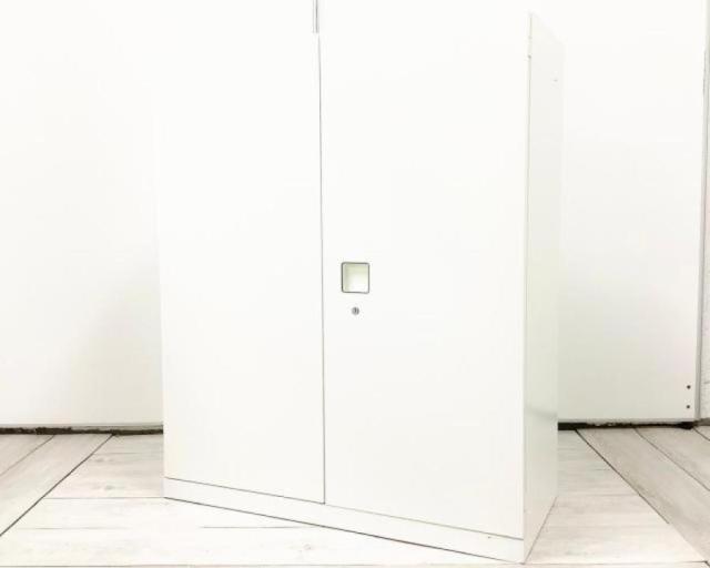 【中古】レクトライン  オカムラ（okamura） ローキャビネット／両開き