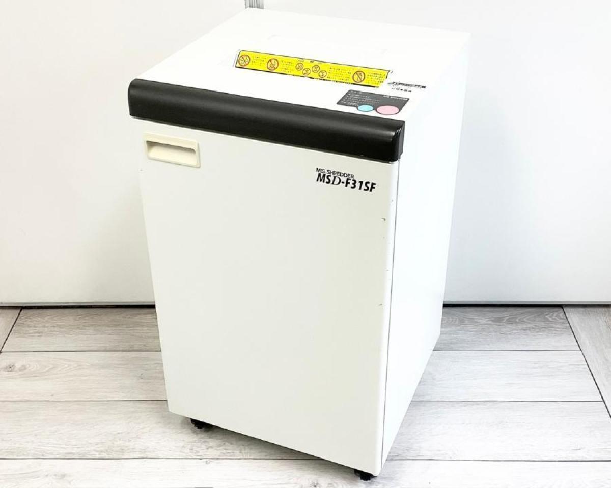 【ハイスペックで大量細断可能！】■明光商会　MSD-F31SF　スパイラルカットシュレッダー　A3用紙サイズ対応　■新品時最大細断枚数55枚！パワフルシュレッダーで業務効率改善！【業務用】
                        MSDシリーズ
                                    中古
            