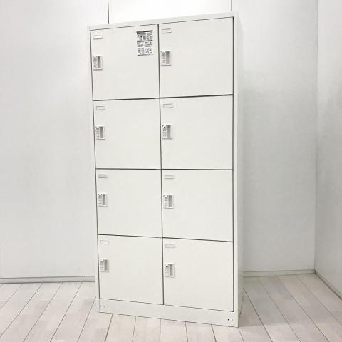 【中古】FZタイプ 45E8FE ZA75 オカムラ（okamura） 8人用パーソナルロッカー