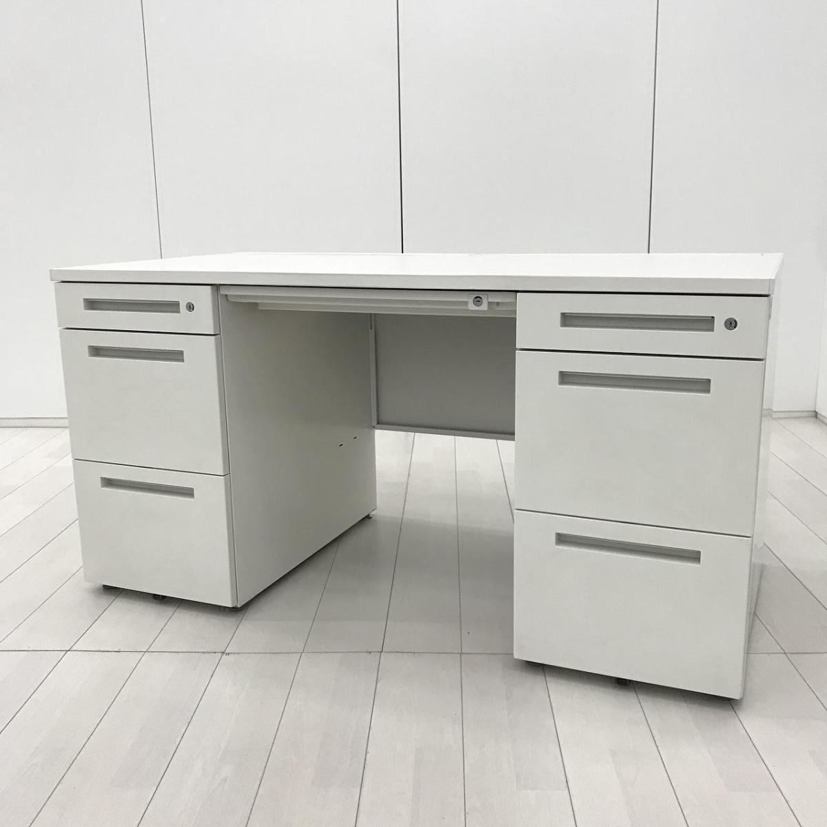 【あらゆる空間に調和するシンプルデザイン！両袖付きで収納量抜群！上長席にもおすすめ】■イトーキ（ITOKI）製　CZRシリーズ　両袖机　幅1400㎜　■シリンダー錠　■ホワイト　オフィスバスターズ　水戸サテライト　水戸市、日立市、ひたちなか市、鹿嶋市、神栖市、牛久市、古河市、結城市、東海村、つくば市
                        CZRデスク
                                    中古
            