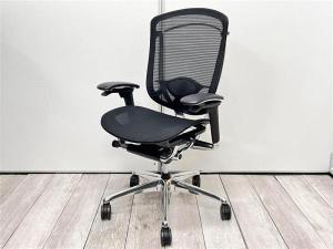 現品限り！【最高峰！ハイグレードメッシュチェア！】/オススメ(おすすめ) /人気商品■オカムラ（コンテッサセコンダ (Contessa Seconda)　色：ブラック　メッシュ