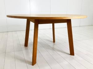unknown　ウッドラウンドテーブル φ1350　北欧