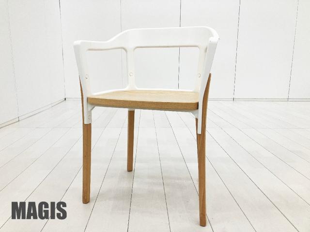 MAGIS / マジス　スティールウッド チェア　ホワイト