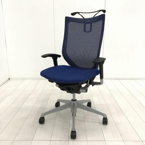 【中古】バロンチェア  オカムラ（okamura） 肘付ハイバックチェア