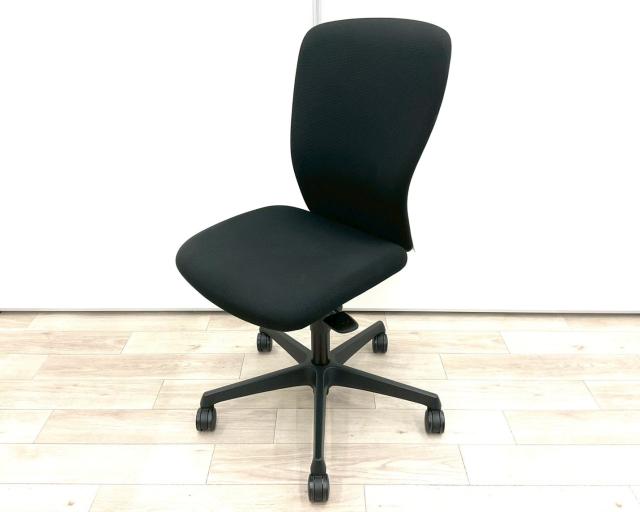 【中古】スラート  オカムラ（okamura） 肘無ハイバックチェア