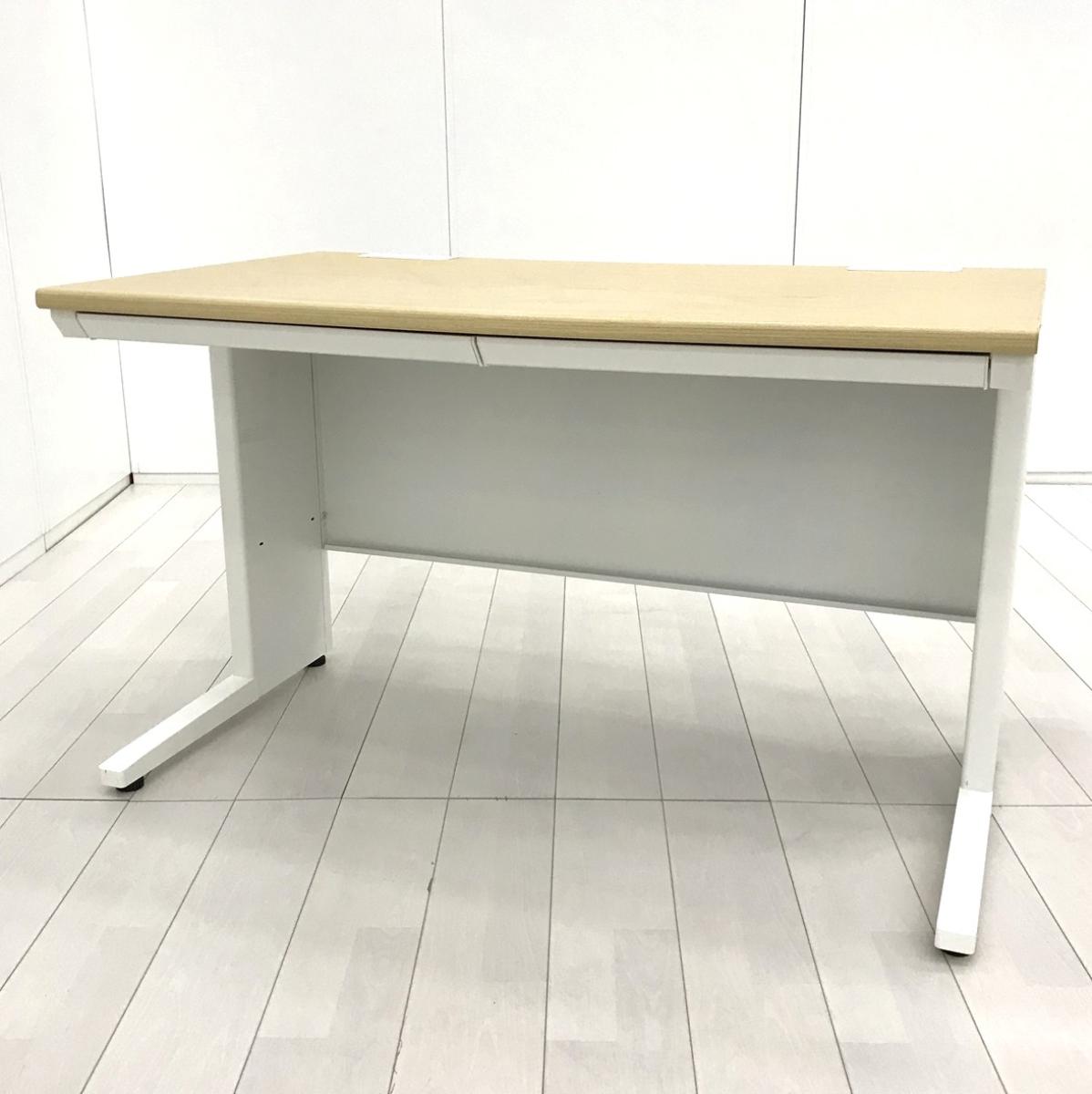【スタンダードなデザインで使いやすい！】■アイリスチトセ製　平デスク　W1200×D700×H720mm　ナチュラル木目カラー【IRIS CHITOSE　SSDH】
                        その他シリーズ
                                    中古
            