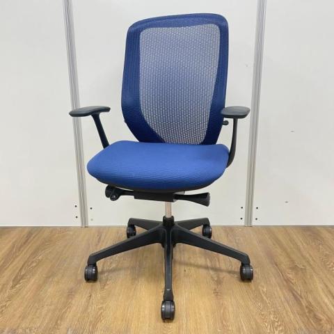 【中古】シルフィーメッシュ  オカムラ（okamura） 肘付ハイバックチェア