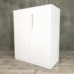 【A00969977】【書類の収納スペースを増やしたい方に！】■内田洋行（UCHIDA）　HSシリーズ　両開き書庫　■ホワイト【在庫入替セール】