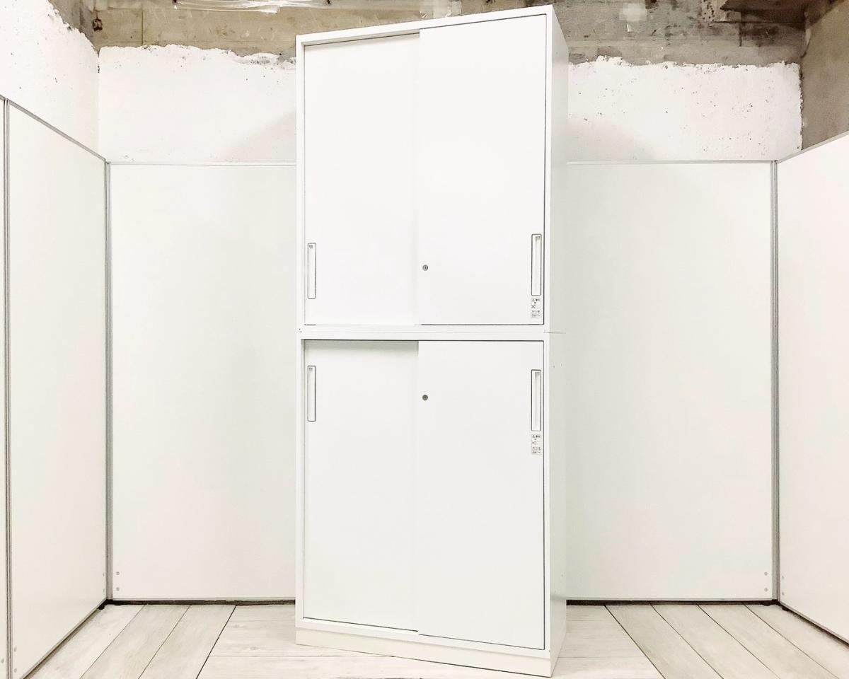 【外部倉庫在庫品】書庫セット（2枚引き違い+2枚引き違い）オススメ(おすすめ) 大人気 ・KOKUYO／コクヨ ・EDIA／エディア　※横浜本店撮影画像※　【AO】
                        エディア
                                    中古
            