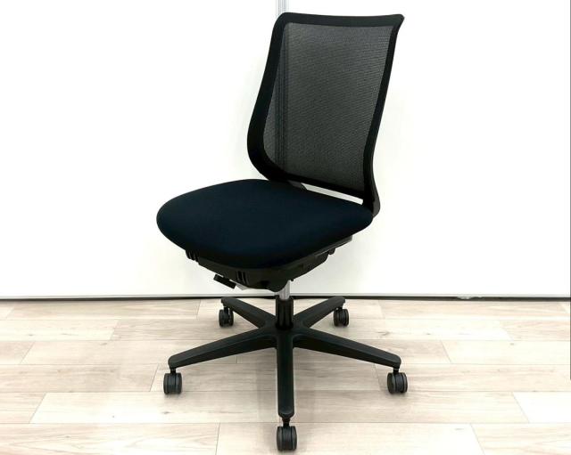 【中古】ミトラシリーズ CRS-G2900E6 コクヨ（KOKUYO） 肘無ローバックチェア